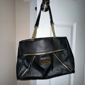 Nicole by Nicole Miller Black Shoulder Bag